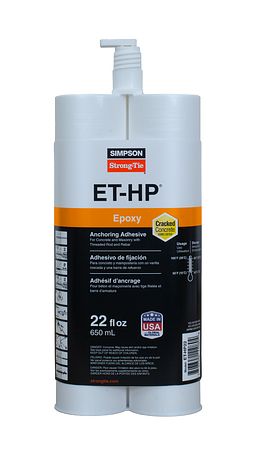 Simpson 22oz Two-Component Epoxy Adhesive - Utility and Pocket Knives